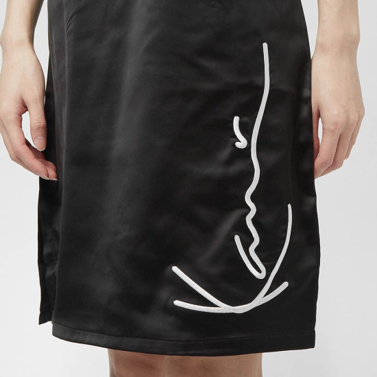 Karl Kani Γυναικείο φόρεμα Signature Satin Dress
